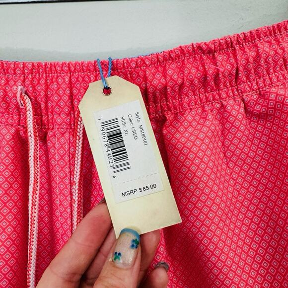 Peter Miller Seaside Collection Red Board Shorts Men’s Size XL - Picture 5 of 9